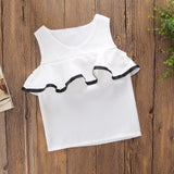 2018 Summer Sexy Off Shoulder Tops Women Blouse Family Matching Outfit Blusa Ruffle Flare Sleeve Women Girls Clothes White Shirt