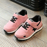 Toddler Kids Sport Running Baby Shoes Boys Girls Star Mesh Shoes Sneakers